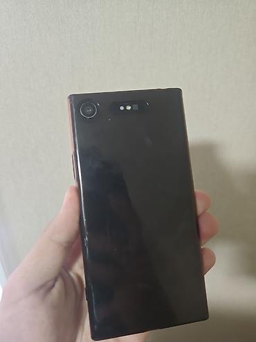 sony lens: Sony Xperia Xz1 Compact, Б/у, 64 ГБ, цвет - Черный, 1 SIM — 1