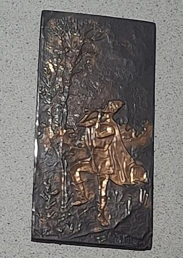 Декоративные панели для стен: Dekorativ metal relyef panel - Material: tökmə metal lövhə, qara — 1