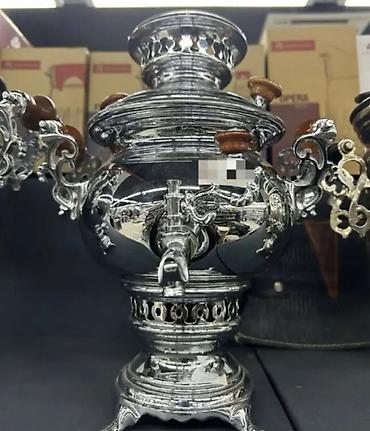 Qədim samovarlar: Od Samovarlar satılır.Çeşidlər var. Samovarlar ölçüsü və qiyməti Boz — 6