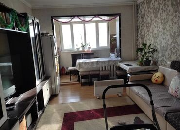 рио квартиры в Кыргызстан: 106 серия, 1 комната, 42 кв. м, С мебелью, Без мебели