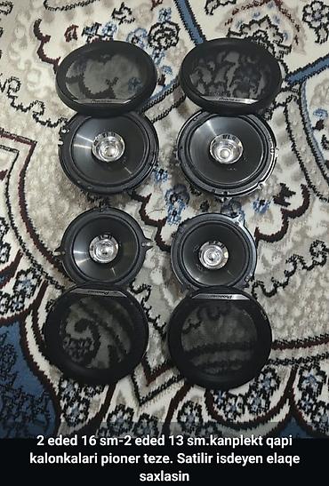 tarix mücrü pdf: Pioneer qapı akustikası dəsti salam. 2 eded 15 sm 2 eded 13 sm pioner — 1