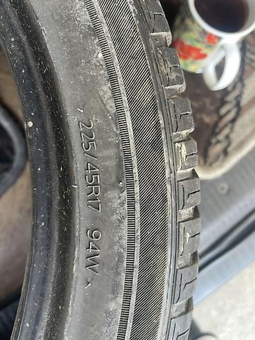 qar tekeri: 1 ədəd Hankook təkəri - Ölçü: 225/45 R17 - Yük/sürət indeksi: 94W - — 3