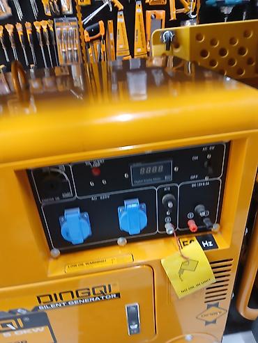 Генераторы: Бензогенератор DINGQI Silent Generator 8.0 kW (ART: 108800) - — 7