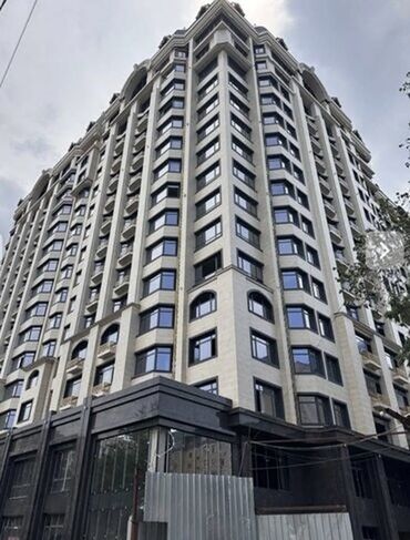 квартира с панорамными окнами: 1 бөлмө, 57 кв. м, Элитка, 13 кабат, ПСО (өзү оңдоп түзөтүп бүтүү үчүн)