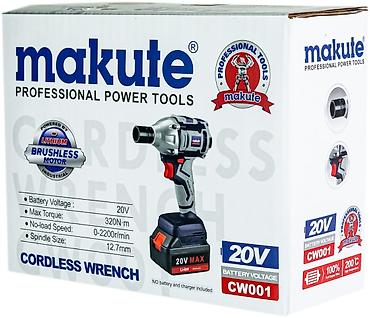 bolt açan: Makute CW001 Peşəkar Simsiz Ankor açarı - Gərginlik: 20V (Li-ion — 1