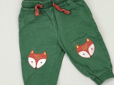 spodenki adidas zielone: Spodnie dresowe, So cute, 6-9 m, stan - Bardzo dobry