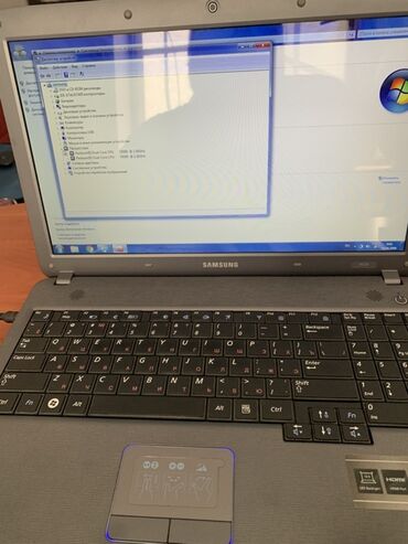 операционные системы 32 и 64 разрядные: Ноутбук, Samsung, 2 ГБ ОЭТ, Intel Pentium, 15.6 ", Колдонулган, Жумуш, окуу үчүн, эс тутум HDD