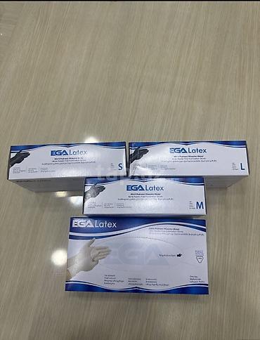 agardici maskalar: EGA latex pudrasiz elcek Razmerler Qara nitril S Latex pudrasız S L — 3