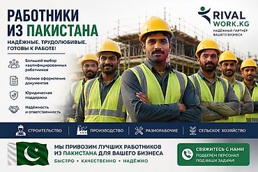 life network system: Услуга: подбор и привоз квалифицированных работников из Пакистана для — 1