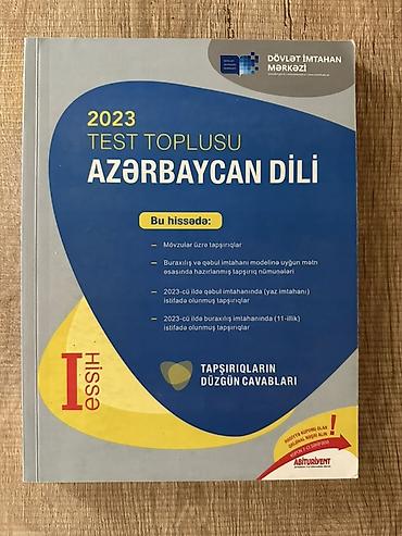 Testlər: Azərbaycan dili Testlər 11-ci sinif, DİM, 1-ci hissə, 2023 il — 1