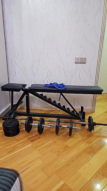 Ev üçün fərdi trenajor dəsti - Tənzimlənən trenajor skamyası: arxa