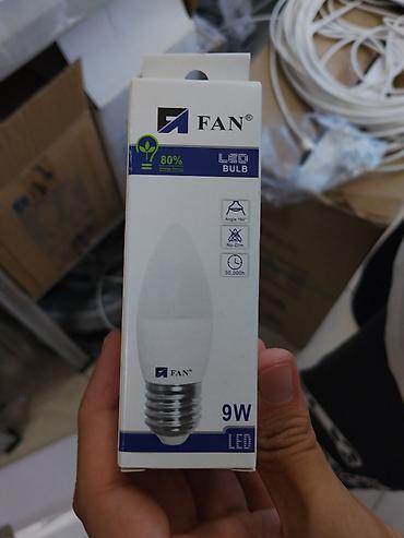 Лампочки: LED-лампа FAN 9W - Тип: светодиодная лампа - Мощность: 9 Вт - — 1