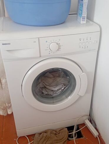 помпа стиральной машины: Стиральная машина Beko, Б/у, Автомат, До 6 кг, Полноразмерная
