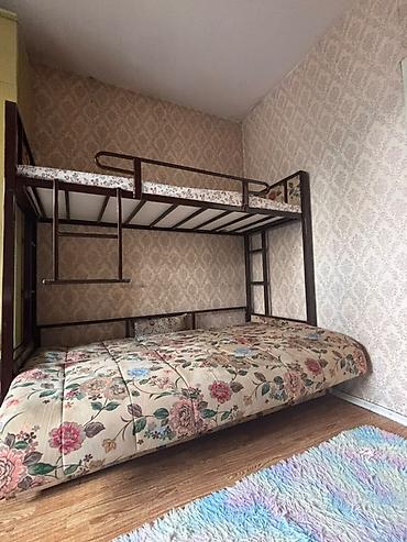 Двухъярусная кровать с металлическим каркасом - Каркас: прочная at lalafo.kg Двухъярусная кровать с металлическим каркасом - Каркас: прочная