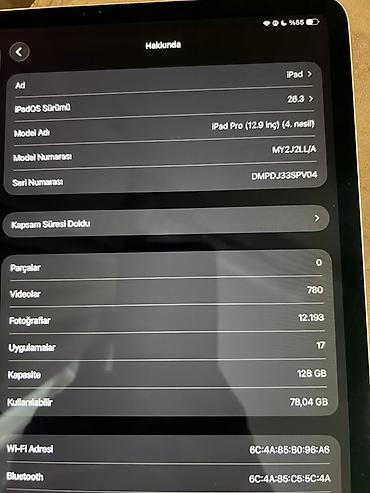 Apple iPad: Б/у Apple iPad Pro 12.9 (2021), 12,9", 128 ГБ — 4