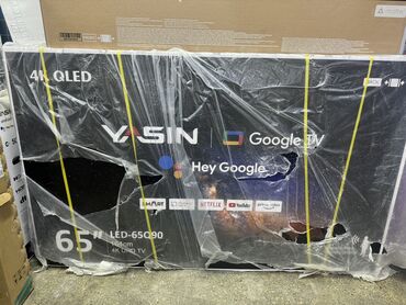 колдонулган телевизор: Телевизоры- yasin 65q90 и 65G11 165 см 65" 4k (google tv) - описание