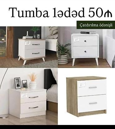 hy320 mini: Tumba – 1 ədəd 50₼ Çatdırılma ödənişli Müasir dizaynlı 2 çekmeceli — 1