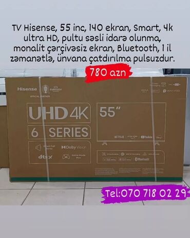 Televizorlar: Anbardan satiş Televizorlar.Unvana çatririlma pulsuzdu.Melumat uçun — 26