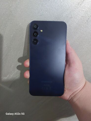 bezicni ruter za internet: Samsung Galaxy A15, 128 GB, bоја - Tamnoplava, Otisak prsta, Face ID