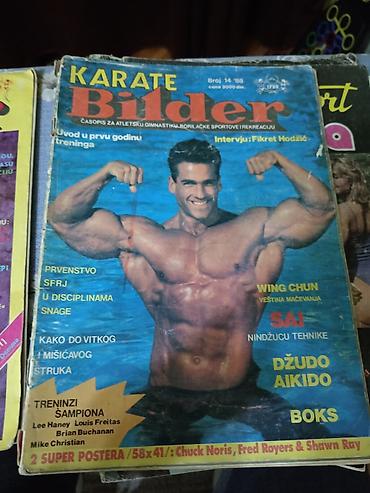 Časopisi: Časopis „Flex“ posvećen bodibildingu i fitnesu. Ovo izdanje sadrži — 10