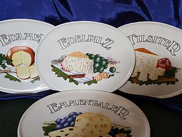 Kuhinjski setovi: Tanjiri za sireve iz 70,80ih.godina. Tanjiri nemacki za — 4