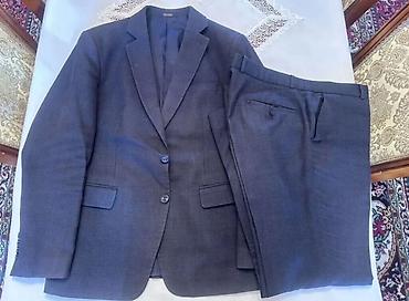 Kişi kostyum dəsti - 2 parçadan ibarət: pencək + şalvar - Rəng: tünd lalafo.az -da Kişi kostyum dəsti - 2 parçadan ibarət: pencək + şalvar - Rəng: tünd