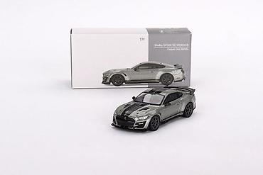 odece: 💥 Shelby GT500 SE Widebody – Pepper Gray Metallic – MiniGT 1:64 — 1