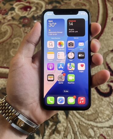 Çəngəllər: IPhone X, 64 GB, Qara, Face ID