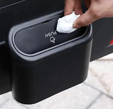 Аксессуары и тюнинг: Avtomobil üçün kompakt zibil qutusu - Material: möhkəm plastik - — 3