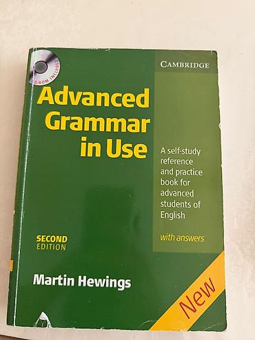 Книги и журналы: Satılır: 3 ədəd kitab dəsti 1) Advanced Grammar in Use (Second — 1