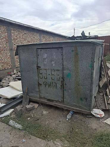 Үй жана бакча үчүн бардык: Металлический бокс/хозблок из оцинкованной стали. - Материал — 2