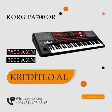 kreditlə sintezator: Sintezator, Korg, Yeni, Ünvandan götürmə, Pulsuz çatdırılma, Ödənişli çatdırılma