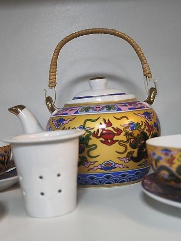 qedimi caydan: Çay dəsti — 5