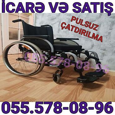 tibbi araba: Manual əlil arabası – icarə və satış - İstifadəsi rahat, etibarlı — 1