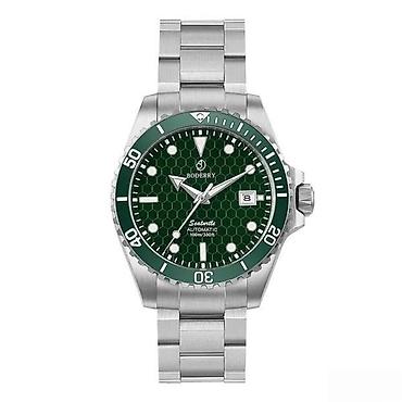 Ručni satovi: Boderry BDA007T SEATURTLE OCEAN - 40mm - Zelena - Titanium — 11