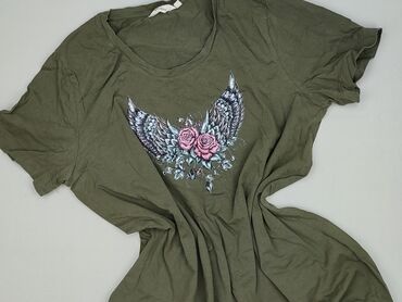 guess czarne t shirty: Organic Cotton, Women`s dress, size XL (EU 42)