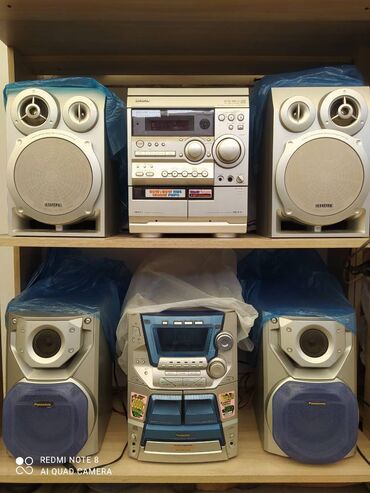 panasonic cd stereo system sa ak38: Продаю недорого 4 канальные музыкальные центры AIWA / PANASONIC каждая
