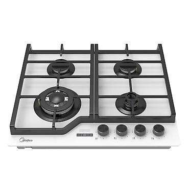 wok: Газовая печь, Midea, Новый, Встраиваемая, цвет - Белый, Полная оплата — 3