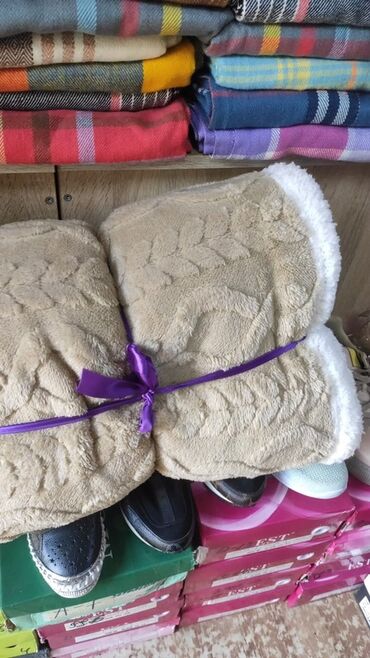 Одеяла и пледы: Плед, Корея, Новый, Все сезоны, Двусторонний — 14