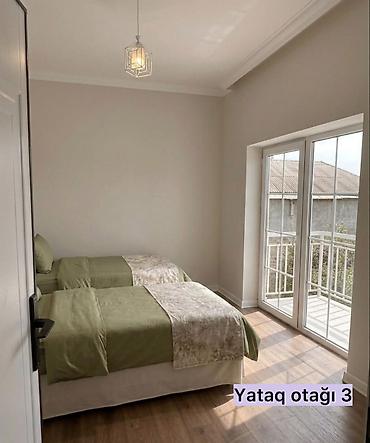 bina az bayil heyet evleri: 80 kv. m, 3 otaqlı, Kanalizasiya, Kombi, Qaz — 1