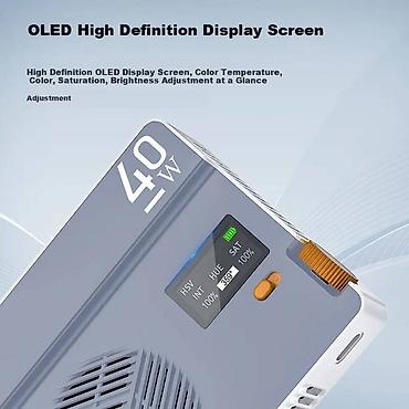 24: Портативный RGB‑свет 40W для фото и видео (RGB панель) Новинка! — 4