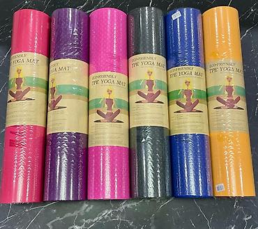 Беговые дорожки: Коврики для йоги и фитнеса (TPE) оптом в розницу 550-1100🇰🇬♥️🇰🇬♥️ - — 16