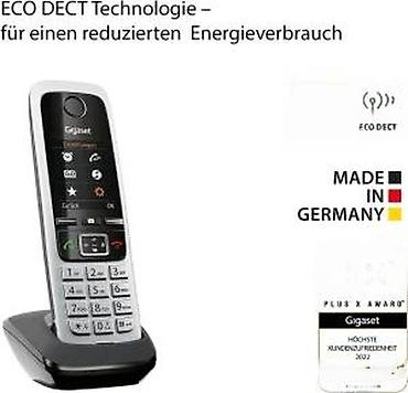 Fiksni telefoni: Gigaset bežični DECT slušalica sa bazom - Veliki TFT kolor ekran od — 13