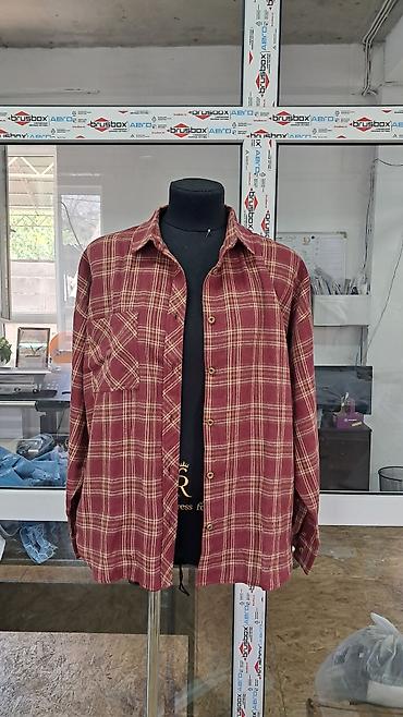 made: Рубашка, Оверсайз, В клетку, Made in KG — 6