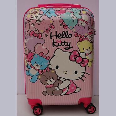 Rančevi, torbe i koferi: N O V O HIT Deciji veliki kofer mod.31 Hello Kitty meda EXTRA — 1