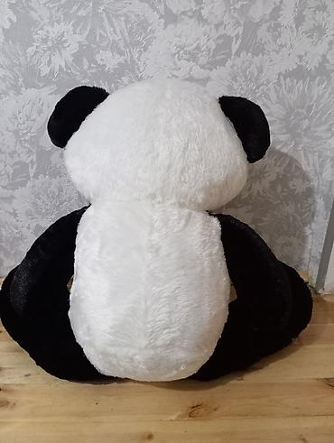 panda kukla sekilleri: Böyük ölçülü pandalı peluş oyuncağı - Rəng: klassik qara–ağ - — 2