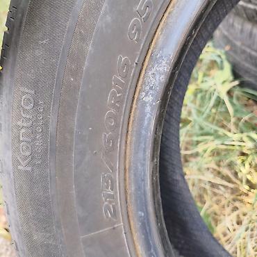 e6 3: Шины 215 / 60 / R 16, Лето, Б/у, 1 шт, Легковые, Корея, Hankook — 5