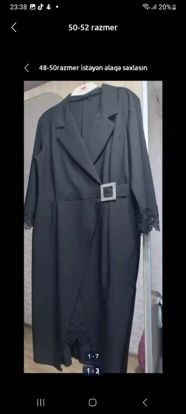 215 50 13: Повседневное платье, Мини, 5XL (EU 50)