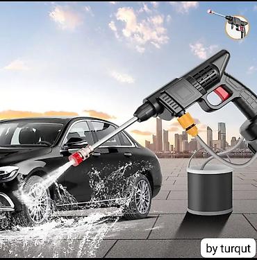 generator dizel: Akkumulyatorlu portativ yuyucu (gərginliksiz təzyiqli yuma tapançası) — 2