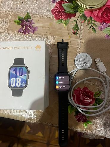 Smart saatlar: İşlənmiş, Smart saat, Huawei, rəng - Qara — 2